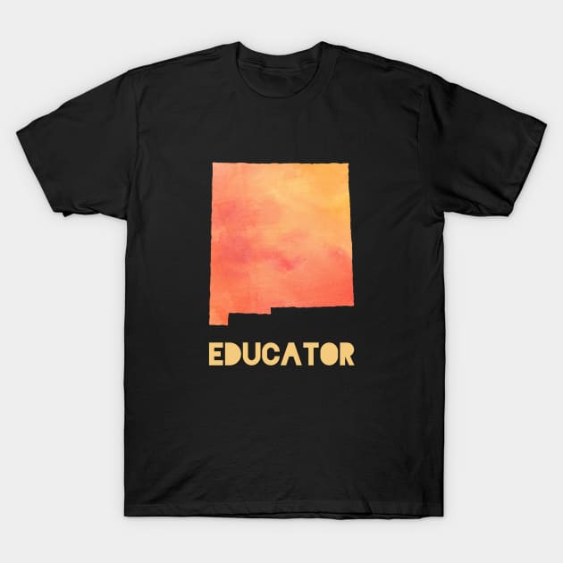 New Mexico Educator T-Shirt by designed2teach